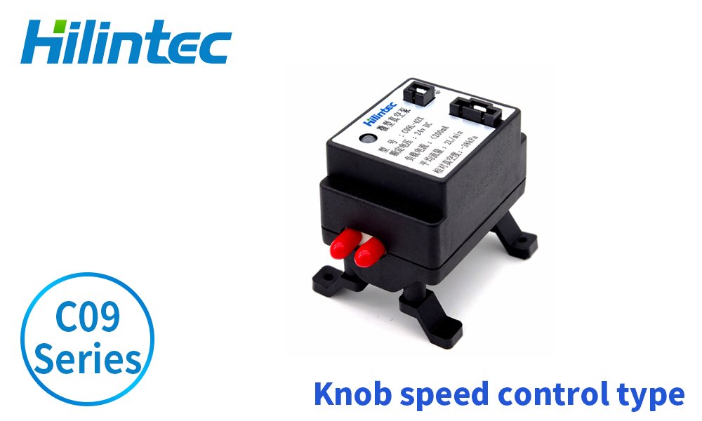 C09 Series Knob Speed Control Diaphragm Mini Vacuum Pump